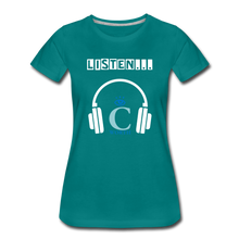 Load image into Gallery viewer, I C WORTH Women’s Premium T-Shirt - teal