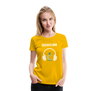 I C WORTH Women’s Premium T-Shirt - sun yellow