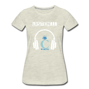 I C WORTH Women’s Premium T-Shirt - heather oatmeal