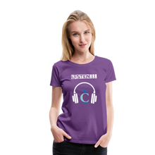 Load image into Gallery viewer, I C WORTH Women’s Premium T-Shirt - purple