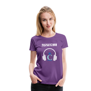 I C WORTH Women’s Premium T-Shirt - purple