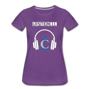 I C WORTH Women’s Premium T-Shirt - purple