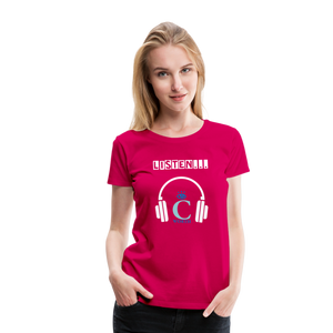 I C WORTH Women’s Premium T-Shirt - dark pink