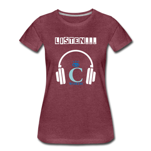 I C WORTH Women’s Premium T-Shirt - heather burgundy