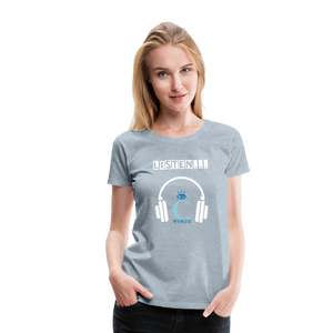 I C WORTH Women’s Premium T-Shirt - heather ice blue