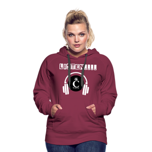 I C WORTH Women’s Premium Hoodie - burgundy