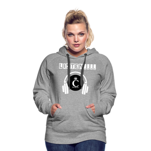 I C WORTH Women’s Premium Hoodie - heather grey