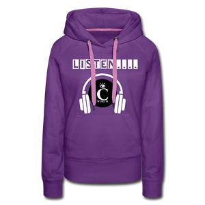 I C WORTH Women’s Premium Hoodie - purple