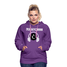 Load image into Gallery viewer, I C WORTH Women’s Premium Hoodie - purple