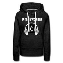 Load image into Gallery viewer, I C WORTH Women’s Premium Hoodie - charcoal grey