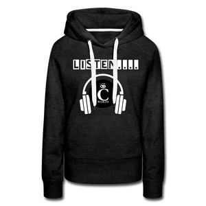 I C WORTH Women’s Premium Hoodie - charcoal grey