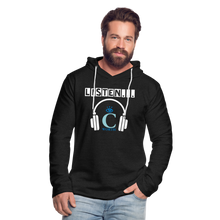 Load image into Gallery viewer, I C WORTH Unisex Lightweight Terry Hoodie - charcoal grey