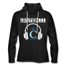 Load image into Gallery viewer, I C WORTH Unisex Lightweight Terry Hoodie - charcoal grey