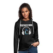 Load image into Gallery viewer, I C WORTH Unisex Lightweight Terry Hoodie - charcoal grey