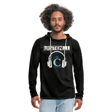 Load image into Gallery viewer, I C WORTH Unisex Lightweight Terry Hoodie - charcoal grey