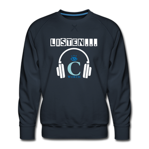 I C WORTH Men’s Premium Sweatshirt - navy