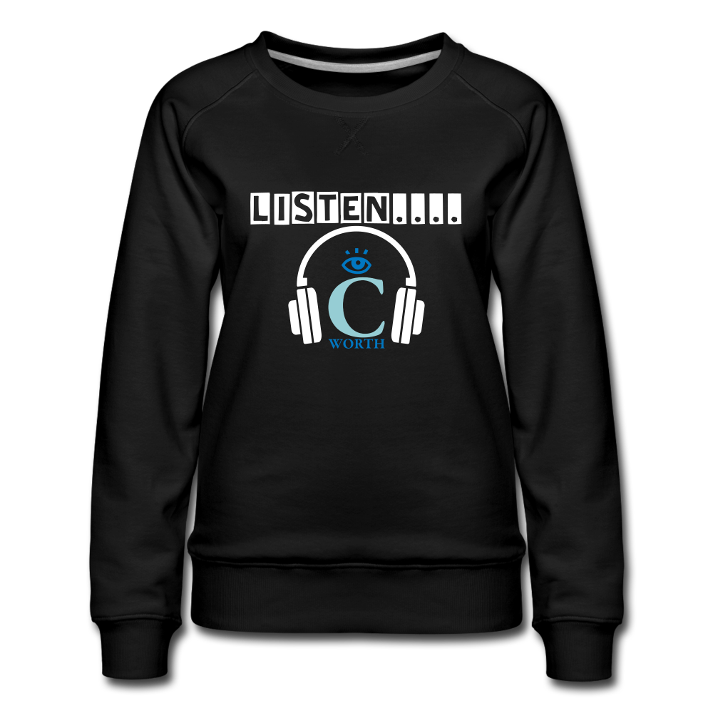 I C WORTH Women‘s Premium Hoodie - black