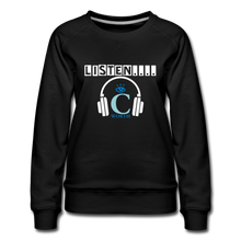 Load image into Gallery viewer, I C WORTH Women‘s Premium Hoodie - black