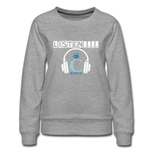 Load image into Gallery viewer, I C WORTH Women‘s Premium Hoodie - heather grey