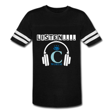 Load image into Gallery viewer, I C WORTH Men's Vintage Sport T-Shirt - black/white