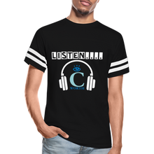 Load image into Gallery viewer, I C WORTH Men's Vintage Sport T-Shirt - black/white