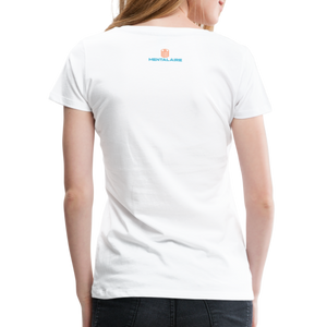 MENTALAIRE Affirmation Women’s Premium T-Shirt - white