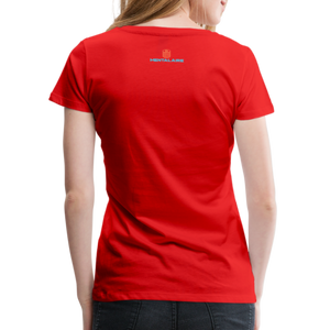 MENTALAIRE Affirmation Women’s Premium T-Shirt - red