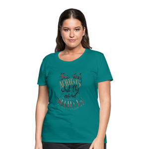 MENTALAIRE Affirmation Women’s Premium T-Shirt - teal