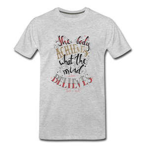 MENTALAIRE Affirmation Men's Premium T-Shirt - heather gray