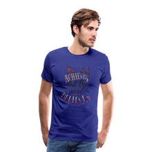Load image into Gallery viewer, MENTALAIRE Affirmation Men&#39;s Premium T-Shirt - royal blue