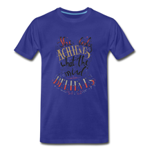 Load image into Gallery viewer, MENTALAIRE Affirmation Men&#39;s Premium T-Shirt - royal blue