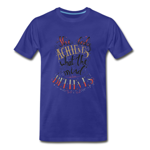 MENTALAIRE Affirmation Men's Premium T-Shirt - royal blue