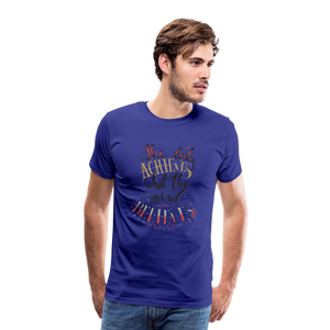 MENTALAIRE Affirmation Men's Premium T-Shirt - royal blue