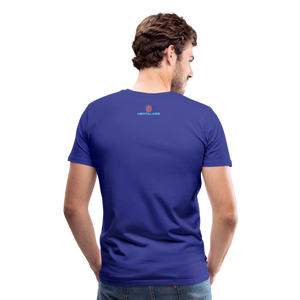 MENTALAIRE Affirmation Men's Premium T-Shirt - royal blue