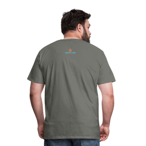 MENTALAIRE Affirmation Men's Premium T-Shirt - asphalt gray