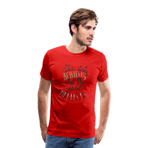 MENTALAIRE Affirmation Men's Premium T-Shirt - red