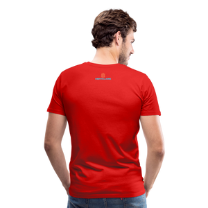 MENTALAIRE Affirmation Men's Premium T-Shirt - red
