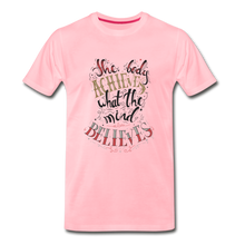 Load image into Gallery viewer, MENTALAIRE Affirmation Men&#39;s Premium T-Shirt - pink
