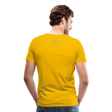 Load image into Gallery viewer, MENTALAIRE Affirmation Men&#39;s Premium T-Shirt - sun yellow
