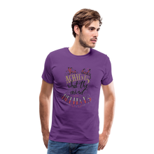 Load image into Gallery viewer, MENTALAIRE Affirmation Men&#39;s Premium T-Shirt - purple