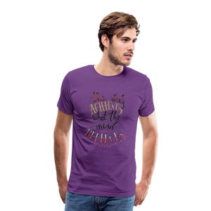 MENTALAIRE Affirmation Men's Premium T-Shirt - purple