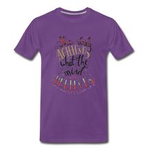 Load image into Gallery viewer, MENTALAIRE Affirmation Men&#39;s Premium T-Shirt - purple