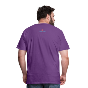 MENTALAIRE Affirmation Men's Premium T-Shirt - purple