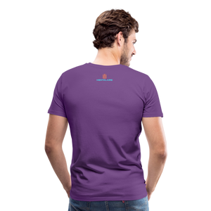 MENTALAIRE Affirmation Men's Premium T-Shirt - purple