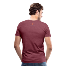 Load image into Gallery viewer, MENTALAIRE Affirmation Men&#39;s Premium T-Shirt - heather burgundy