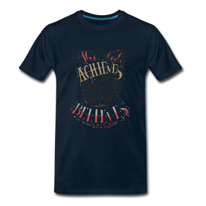 MENTALAIRE Affirmation Men's Premium T-Shirt - deep navy