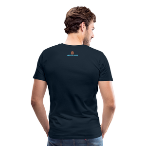 MENTALAIRE Affirmation Men's Premium T-Shirt - deep navy