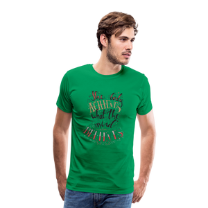 MENTALAIRE Affirmation Men's Premium T-Shirt - kelly green