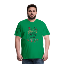 Load image into Gallery viewer, MENTALAIRE Affirmation Men&#39;s Premium T-Shirt - kelly green