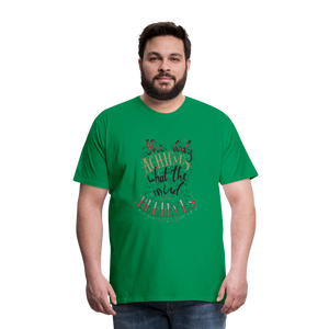 MENTALAIRE Affirmation Men's Premium T-Shirt - kelly green